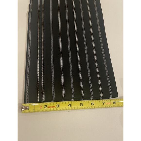 Ralph Lauren Collection Purple Label Pinstripe Wool Pants 8 Straight Leg Runway - Picture 16 of 16